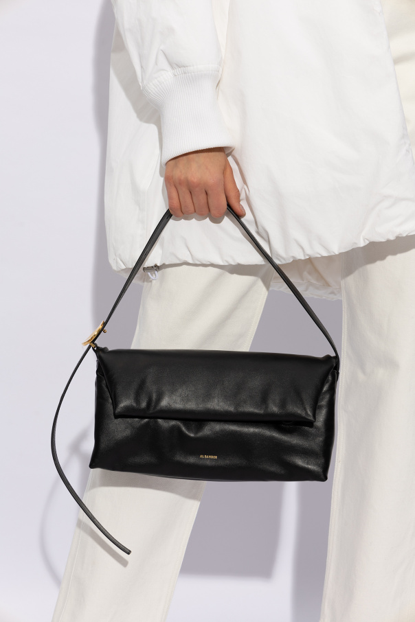 StasanetShops Japan - Jil Sander J-Vision Mini-Clutch Schwarz - Black  'Origami' shoulder bag JIL SANDER